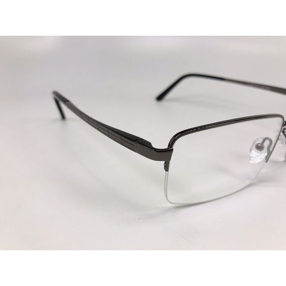 New Wide Guyz Gunmetal CLYDE Eyeglasses 57mm for The Stylish Large Man - Picture 5 of 12
